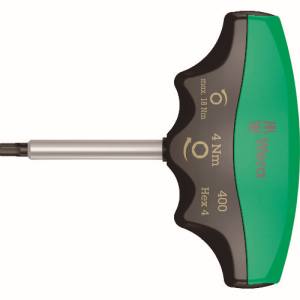 【ヴェラ Wera】 Wera 5080 400 トルクドライバーT型 ヘックスプラス六角4.0 / 4.0 Nm ヴェラ