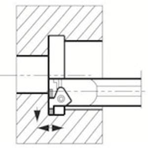 【京セラ KYOCERA】 京セラ KGIAR5140B-3 溝入れ用ホルダ