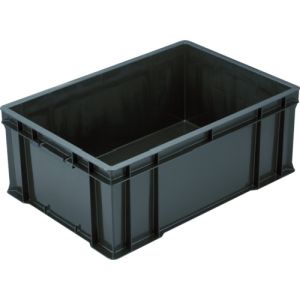 【岐阜プラスチック工業】 リス RBE-61 RBE型導電性コンテナーRB-61 ブラック メーカー直送 代引不可 沖縄離島不可