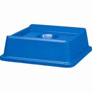 【ラバーメイド Rubbermaid】 ラバーメイド 279165 アンタッチャブルスクエアコンテナ用フタ ボトル/缶廃棄用 132. メーカー直送 代引不可 沖縄離島不可