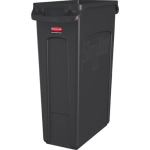 【ラバーメイド Rubbermaid】 ラバーメイド 1956187 スリムジムコンテナ 通気孔付き 容量87.1L メーカー直送 代引不可 沖縄離島不可