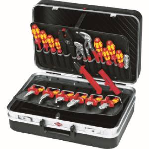 【クニペックスツールズ KNIPEX】 KNIPEX 2120 00 ツールケース 20点セット クニペックスツールズ メーカー直送 代引不可 沖縄離島不可