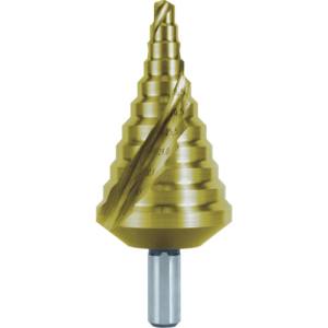 【RUKO】 RUKO 101-090T 2枚刃スパイラルステップドリル 40.5mm チタン ルコ