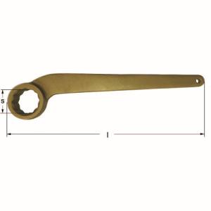 【スナップオンツールズ Ampcoスイス】 Ampcoスイス AY0036B 防爆カーブヘッドボックスレンチ 36mm