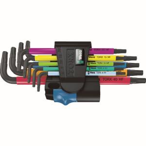 【ヴェラ Wera】 Wera 024179 967SL トルクスHF マルチカラーヘックスキーセット ヴェラ