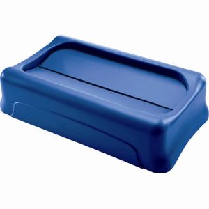 【ラバーメイド Rubbermaid】 ラバーメイド RM267360BL スリムジムコンテナ用フタ スウィング式 メーカー直送 代引不可 沖縄離島不可