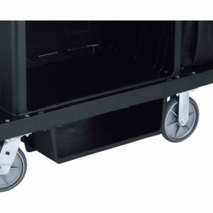 【ラバーメイド Rubbermaid】 ラバーメイド RM6196BK ハウスキーピングカート用底面ラックキット ブラック メーカー直送 代引不可 沖縄離島不可
