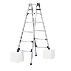 【ピカ PICA】ピカ SCL-180A 四脚アジャスト式脚立かるノビSCL型5~6尺 メーカー直送 代引不可 沖縄離島不可|あきばお~支店