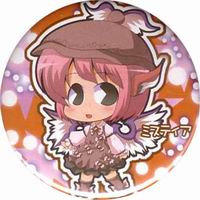 【ぷにっとガチャ】東方永夜抄缶バッチ 【ミスティア・ローレライ】画像