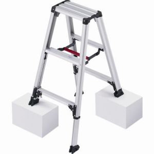 送料無料！！【長谷川工業 ハセガワ】ハセガワ RZS-09A 専用脚立 脚軽 RZS 3段 脚部収縮式 メーカー直送 代引不可 沖縄離島不可【smtb-u】｜あきばお～支店 11,853円