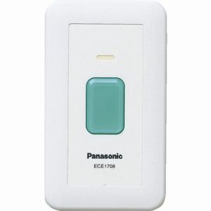 【パナソニック Panasonic】 パナソニック ECE1708P 小電力型ワイヤレス 壁掛発信器