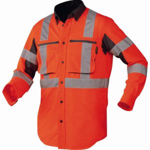 【東洋物産 BT】 BT TBZ HI-VIS CL3-01OA スーパークールサマーシャツ オレンジ Sサイズ メーカー直送 代引不可 北海道沖縄離島不可