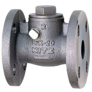 【キッツ KITZ】 キッツ UOBM-40A UOBM SCS14A スイングチャッキ弁 フランジ 10K メーカー直送 代引不可 北海道沖縄離島不可