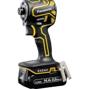 【パナソニック Panasonic】 パナソニック EZ1PD1J14D-Y 充電インパクトドライバー 14.4V5.0Ah電池セット品 黄 Panasonic