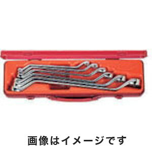 【KTC 京都機械工具】 KTC M256 45° ロング めがねレンチセット 6本組