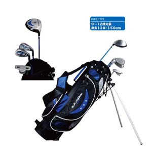 送料無料！！ 【レザックス LEZAX】 USアスリート ジュニアゴルフセット 9-12歳 ブルータイプ USCS-5755【smtb-u】