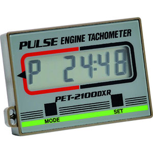 送料無料！！ 【追浜工業 OPPAMA】 追浜工業 PET-2100DXR パルスエンジンタコメータ【smtb-u】