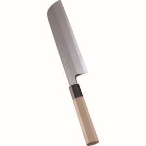 【遠藤商事 TKG】 TKG SA 佐文 青鋼 鎌型薄刃 22.5cm ASB49022 遠藤商事