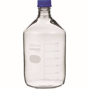 【ハリオサイエンス HARIO】 ハリオサイエンス NBO-3.8L-SCI 耐熱ねじ口瓶 3.800mL