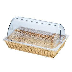 【トーダイ】トーダイ ベーカリーバスケット 1/1 アイボリー PCカバー付 BB-409-IV｜あきばお～支店