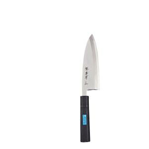 【青木刃物製作所】青木刃物 堺孝行 抗菌PC黒柄和包丁出刃 21cm No 04739｜あきばお～支店