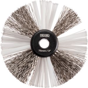 【RIDGID】 RIDGID 68978 ナイロンスチールブラシ K-9-204 76mm