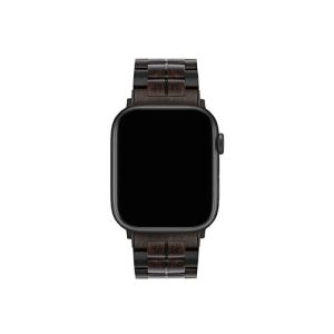 【ボーウッド VOWOOD】ボーウッド 天然木バンド for Apple Watch アップルウォッチ 41 40 38mm 黒檀 VW74034AWCP|あきばお~支店