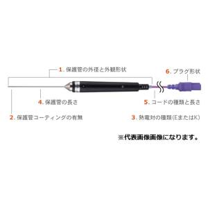 【安立計器 ANRITSU】 安立計器 BS-21K-020-TC1-ASP 半固形物 液体一般用温度センサ BSシリーズ