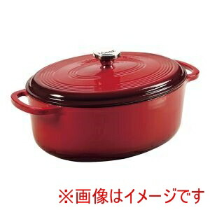 【ロッジ LODGE】 ロッジ エナメルオーバルダッチオーヴン 7クォート レッド