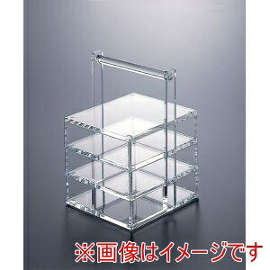 【ミヤザキ食器】 M.STYLE アクリル お重手付 S OJ-S-C ミヤザキ食器