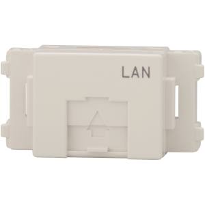 神保電器 JEC-BN-LW5EL LAN用 Cat5e対応 埋込モジュラジャック 8極8心用 SG