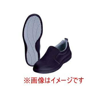【ムーンスター MoonStar】 ムーンスター Sワークシューズキッチンスター01 黒 25.5cm