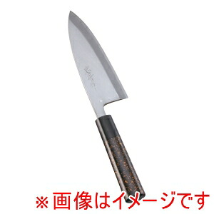 【インテックカネキ INTECKaneki】 インテック 歌舞伎調和庖丁 忠舟 出刃 15cm 黒金茶