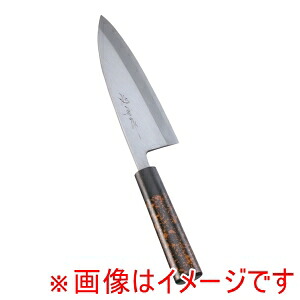 【インテックカネキ INTECKaneki】 インテック 歌舞伎調和庖丁 忠舟 出刃 18cm 黒金茶