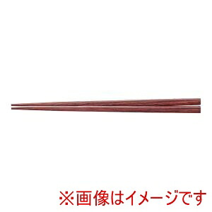 【トーホク】 トーホク 天然強化箸 滑り止め仕様 10膳入 22.5cm 朱面