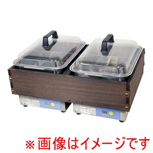 【タニックス】 タニックス マイコンおでんウォーマー 6ッ切×2 TDO-900WR メーカー直送 代引不可 北海道沖縄離島不可