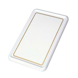 【よし与工房】 よし与工房 陶器風メラミン製ケーキトレー角型 CT-2639-WS