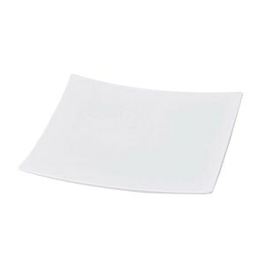【若泉漆器】 若泉漆器 ニューホワイト 羽反角盛皿 46cm