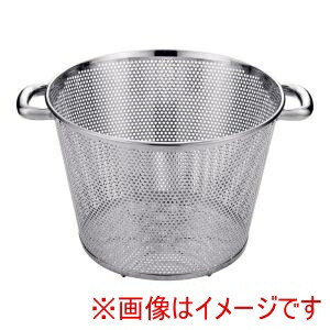 送料無料！！ 【三宝産業 YUKIWA】 UK 18-8 パンチング 深型 揚げざる パイプハンドル 42cm ユキワ 三宝産業 YUKIWA【smtb-u】