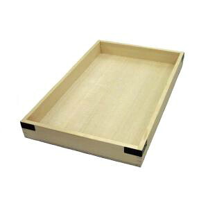 【雅漆工芸】 雅漆工芸 唐桧 番重 金具付 身 浅型 560×345×H60 7,182円