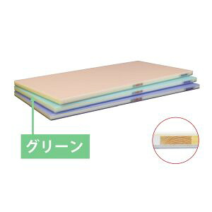 【長谷川化学工業】ハセガワ 抗菌 ポリエチレン 全面カラー かるがる まな板 SLK23-8040WG グリーン 長谷川化学工業|あきばお~支店