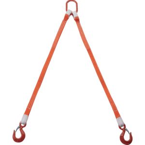 【トラスコ中山 TRUSCO】 トラスコ中山 G25-2P10 2本吊ベルトスリングセット 25mm幅X1m 吊り角度60°時荷重0.86t 最大使用荷重1t メーカー直送 代引不可 北海道沖縄離島不可