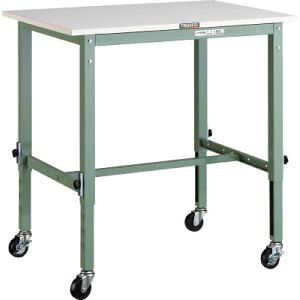 送料無料！！【トラスコ TRUSCO】トラスコ AEM型高さ調節作業台 900&times;600 φ75キャスター付 1台 AEM-0960C75 メーカー直送 法人限定 代引不可 北海道・沖縄・離島不可【smtb-u】｜あきばお～支店 26,331円