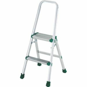 【トラスコ中山 TRUSCO】 アルミ製踏台 軽作業用・上枠・脚カバー付 2段 TAU-2 メーカー直送 代引不可 北海道・沖縄・離島不可