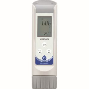 【カスタム】カスタム PH-1001PE 防水pH計 センサーなし｜あきばお～支店