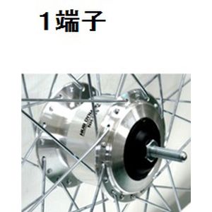 楽天市場】自転車 前輪 オートライト用ホイール アルミリム 26