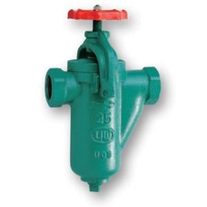 【ワシノ機器】 ワシノ機器 UW UOS ネジ込 U型ストレーナー FC200 スクリーンSUS304 OリングNBR 15A メーカー直送 代引不可 北海道沖縄離島不可