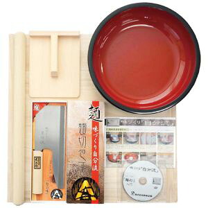 【豊稔企販】 豊稔企販 家庭用麺打セット B そば・うどんDVD付 A-1280