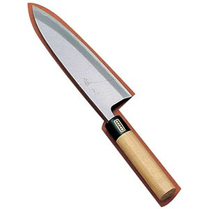 【遠藤商事 TKG】 TKG SA 佐文 出刃 木製サヤ付 15cm ASB13015 遠藤商事