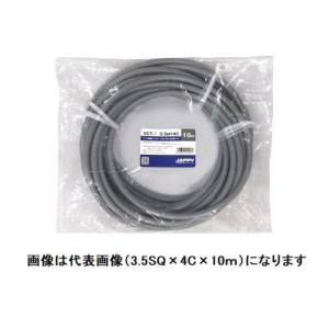 【ジャッピー JAPPY】 ジャッピー VCT-F 5.5sqx 4c 10m JP キャブタイヤ丸形コード JAPPY